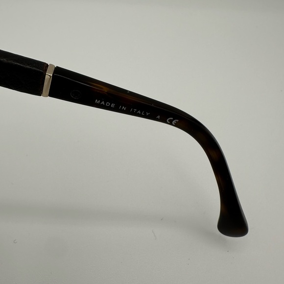 CHANEL 4196-Q Gold & Brown Quilted Pilot Sunglasses - Picture 3 of 7